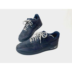 Nike Air Force Shoes 1 488298-409 RARE All Blue Men's Shoes US Size 11